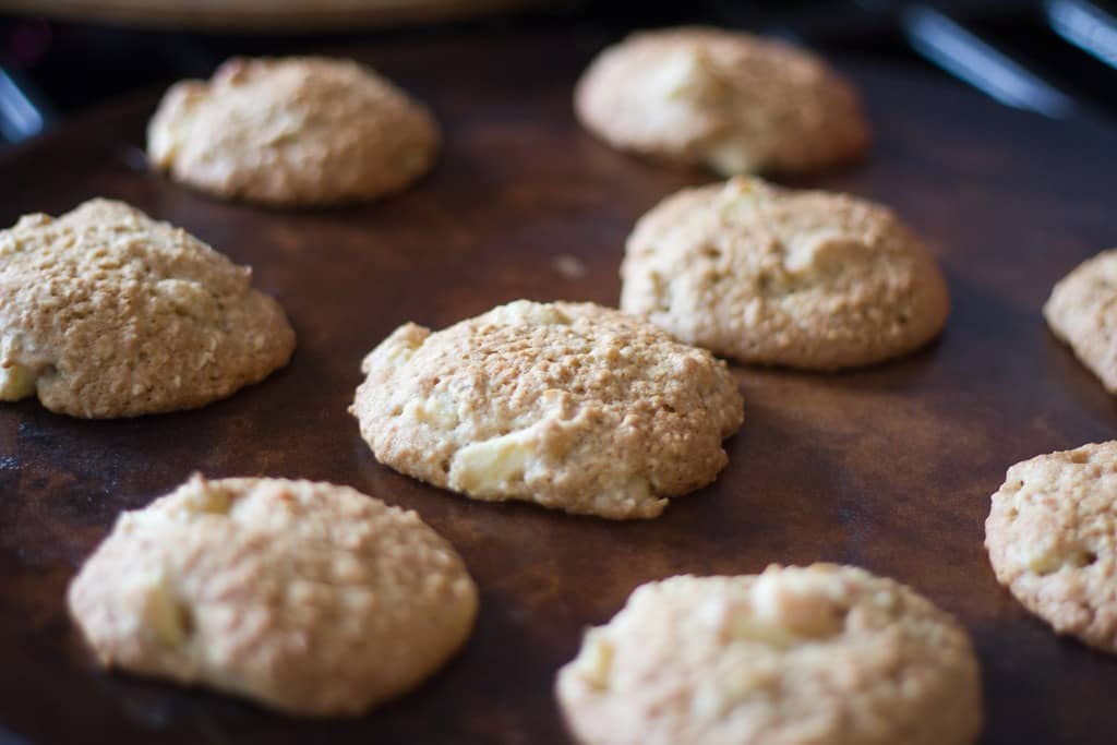 Galletas de manzana saludables
