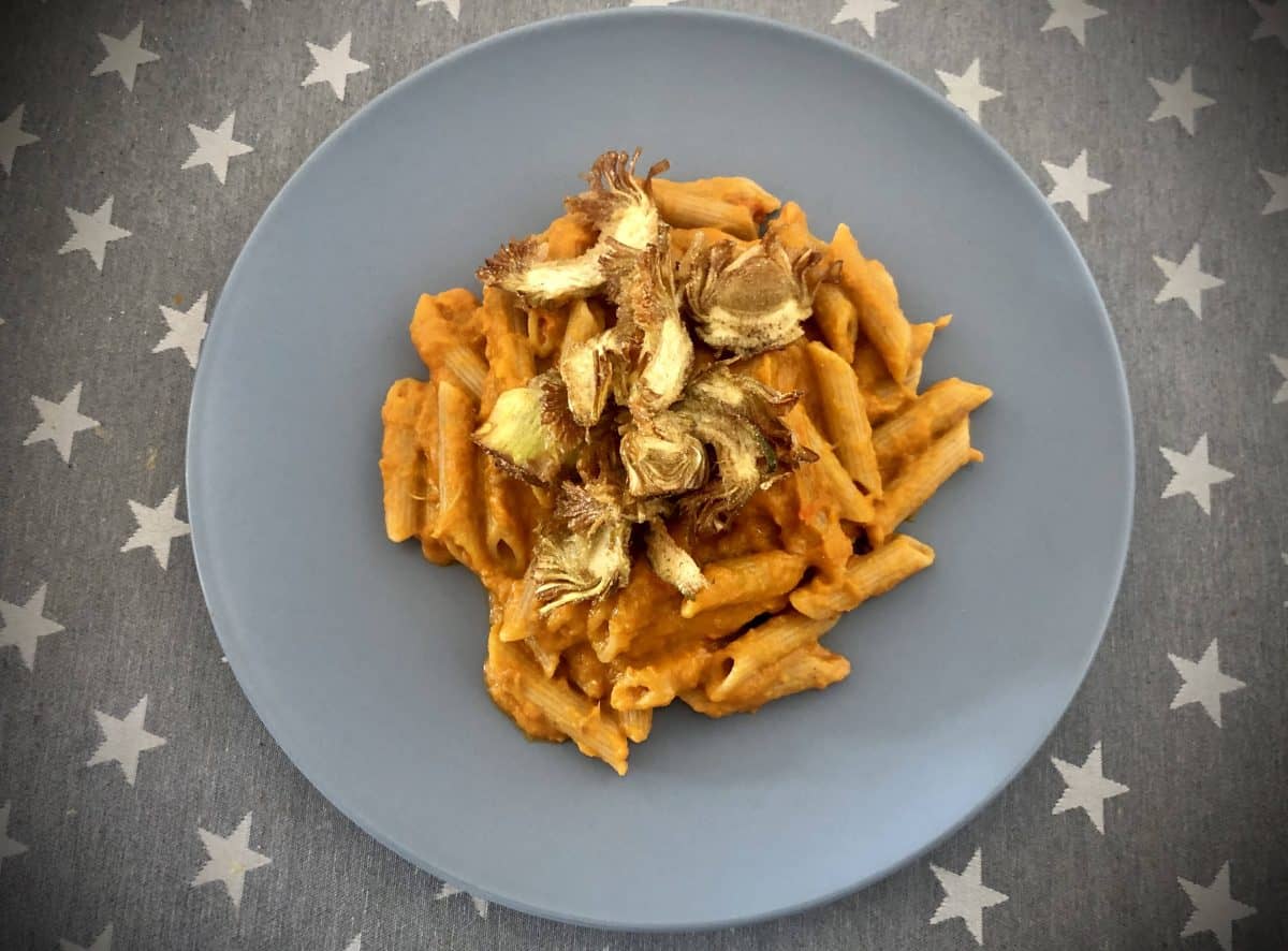 Plato de pasta realfooding